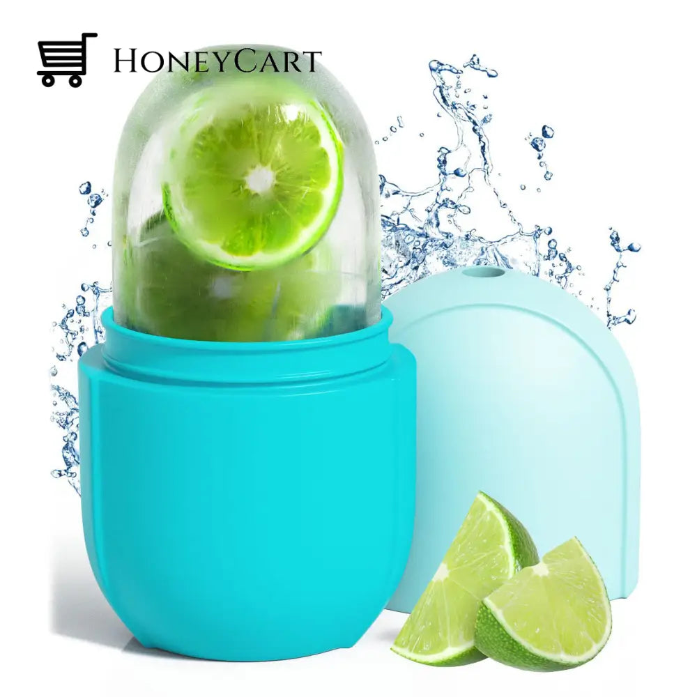 Face And Eye Ice Roller Cube Mold Blue Beauty & Personal Care