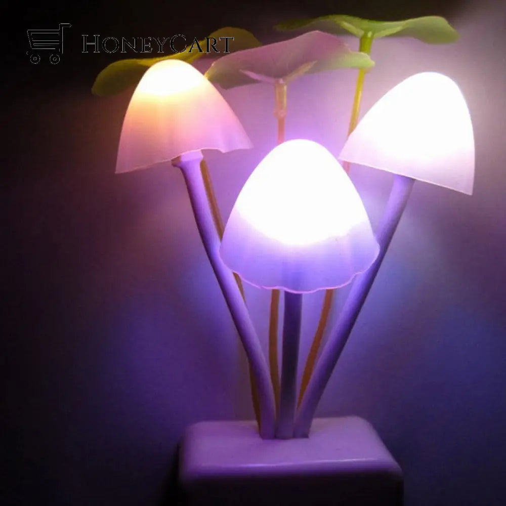 Fairy Colorful Mushroom Night Wall Lamp Lamps