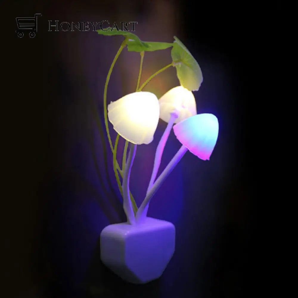 Fairy Colorful Mushroom Night Wall Lamp Lamps