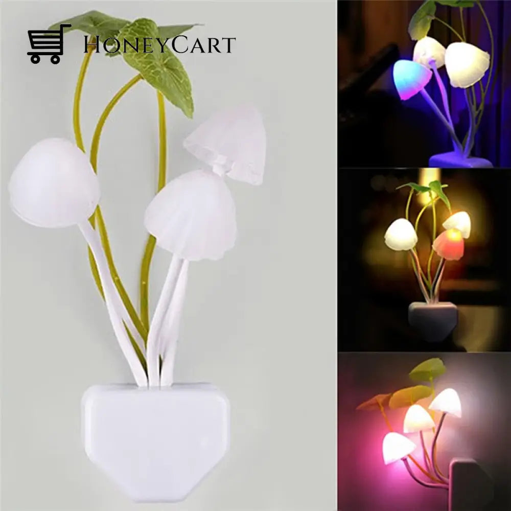 Fairy Colorful Mushroom Night Wall Lamp Lamps