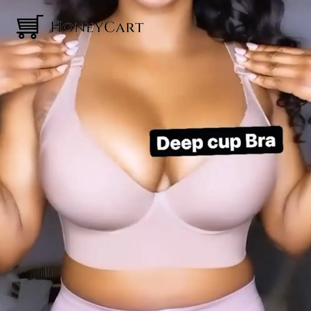Fashion Deep Cup Shape Wear Incorporated Bra