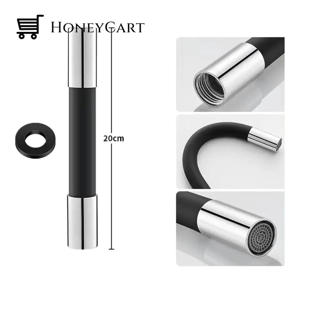 Faucet Extension Pipe Black / 20Cm Tool
