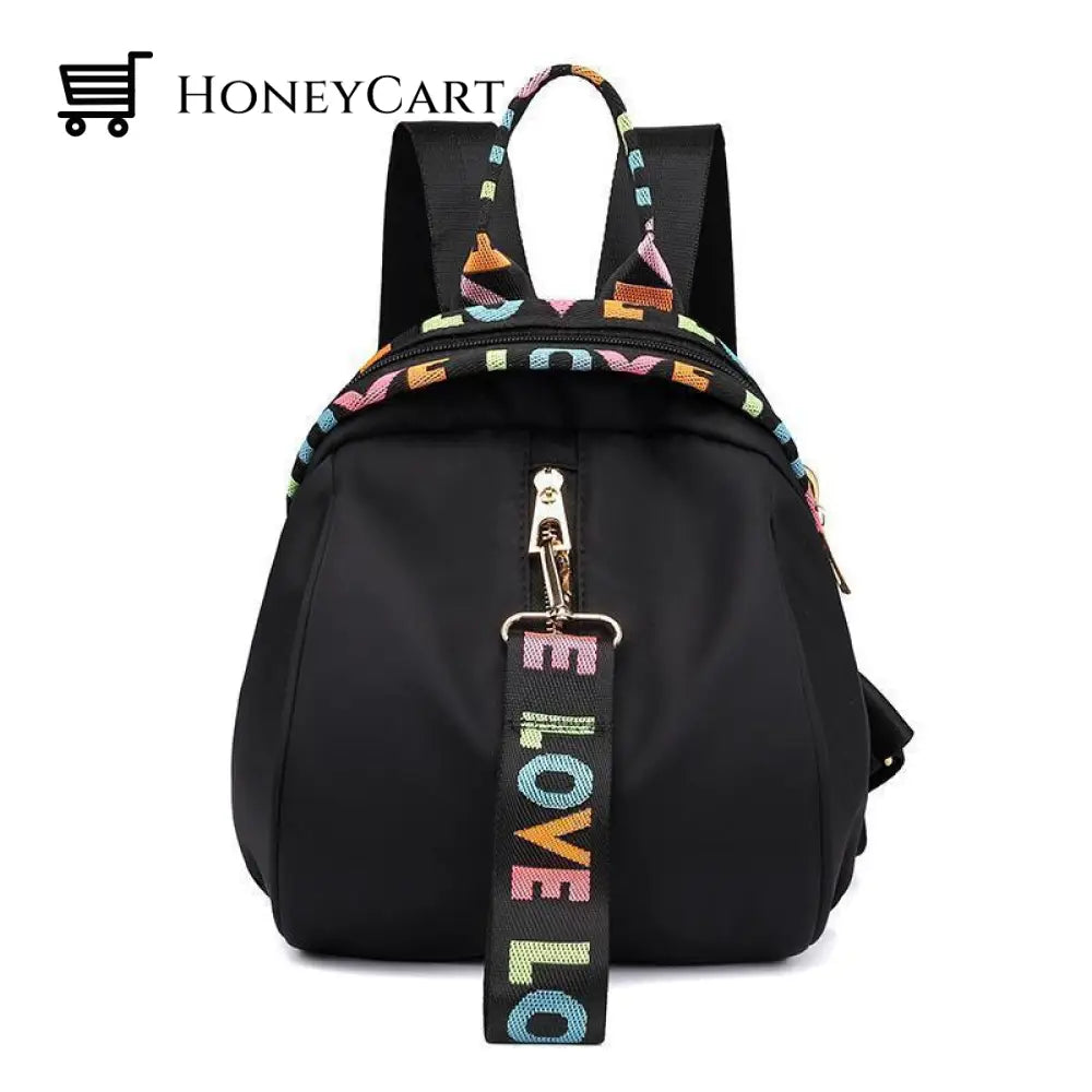 Floral Waterproof Shoulder Bag Backpack