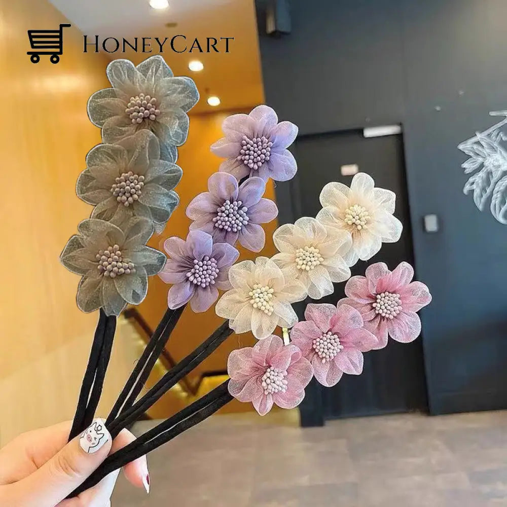 Flower Hair Coiler