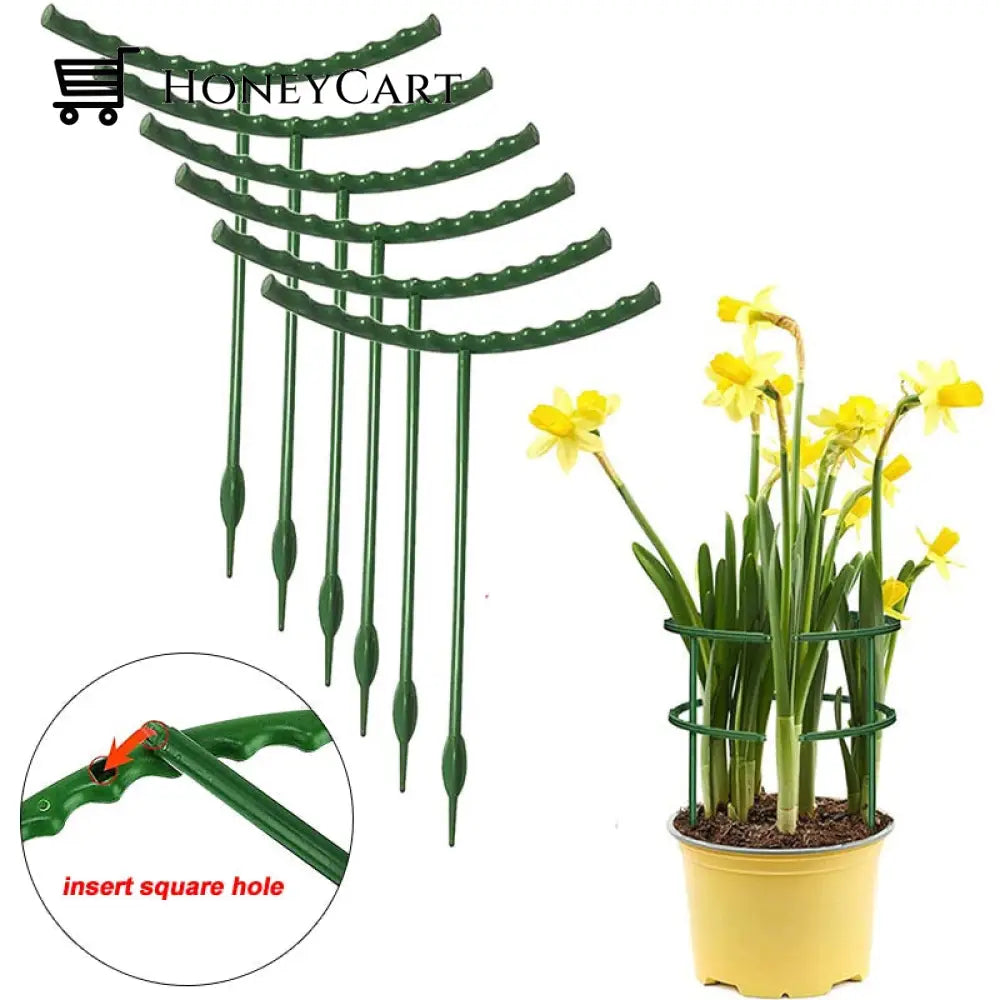 Flower Pot Plant Support Cage Stands