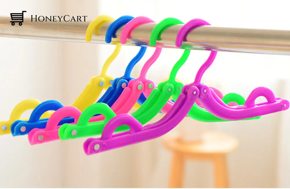 Foldable Clothes Hanger Plastic