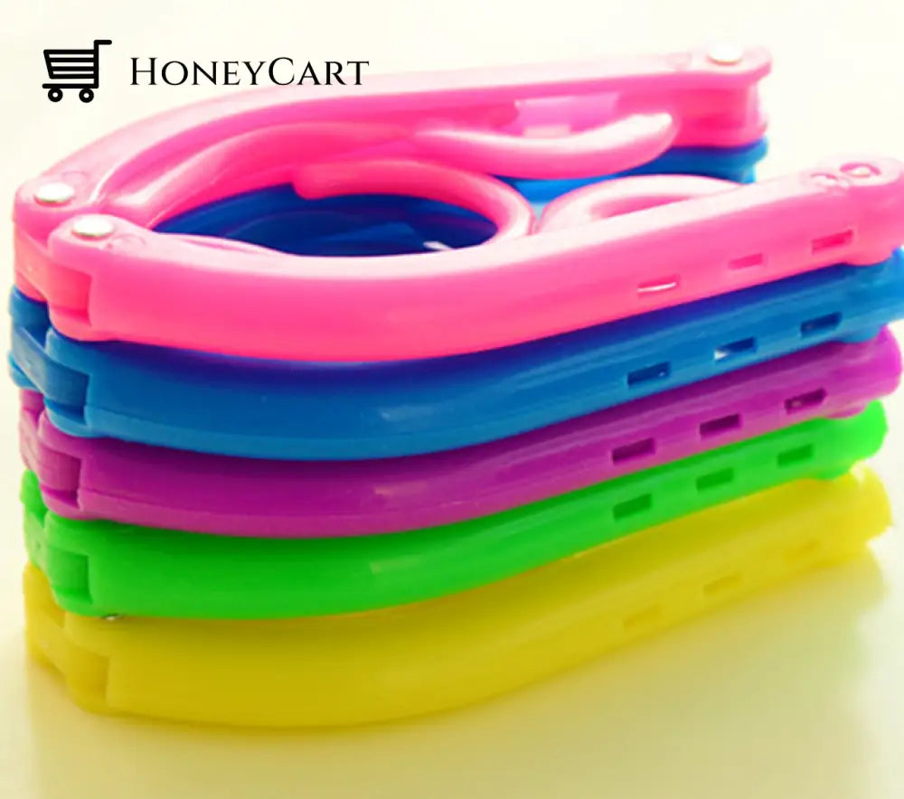 Foldable Clothes Hanger Plastic