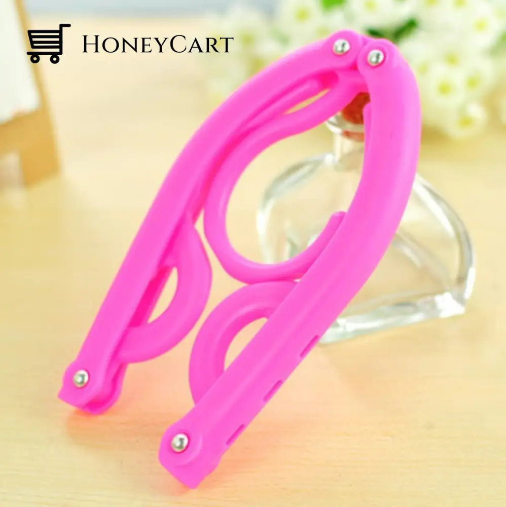 Foldable Clothes Hanger Plastic