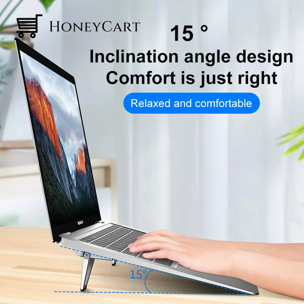 Foldable Metal Laptop Holder Stand Bracket Parts