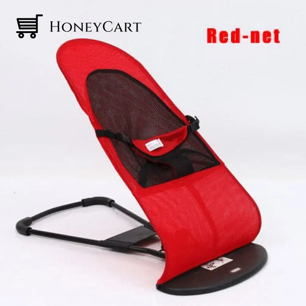 Foldable Pet Rocking Chair Red Dog Beds
