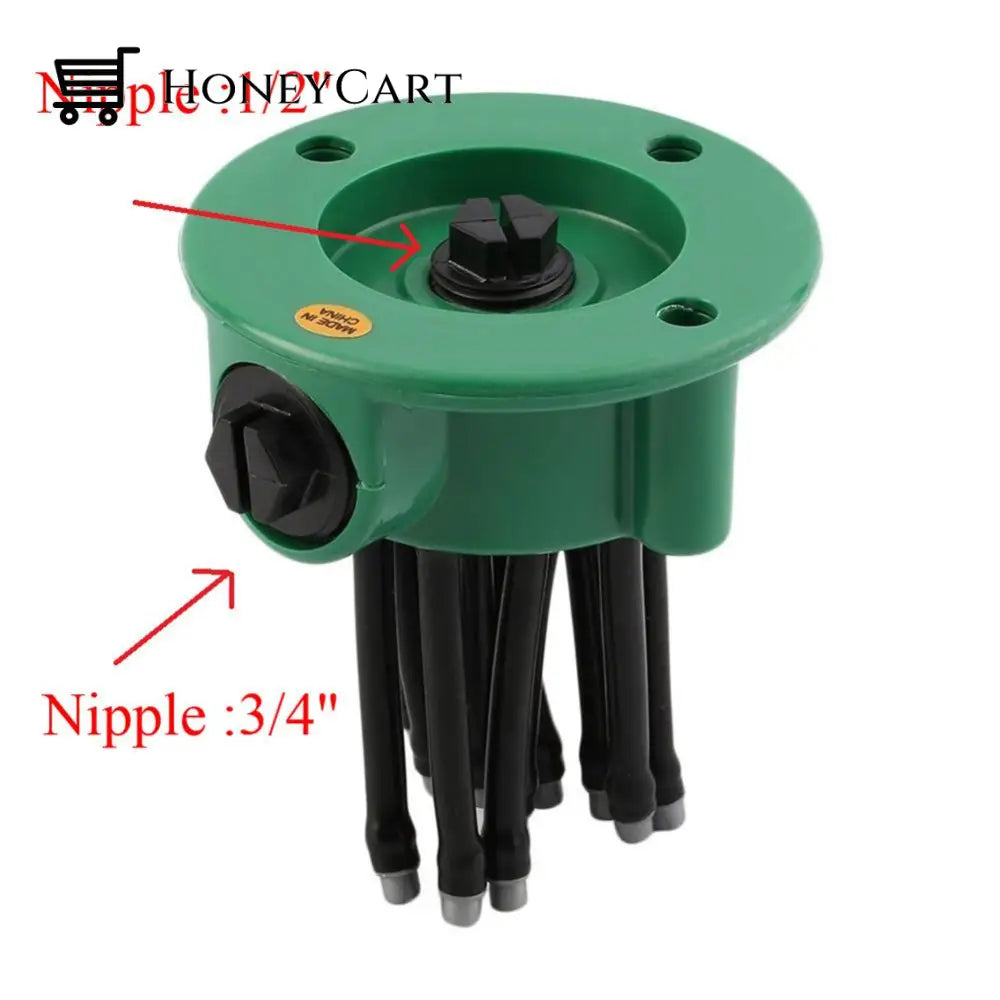 Foldable Pipe Garden Water Sprinkler System Valves
