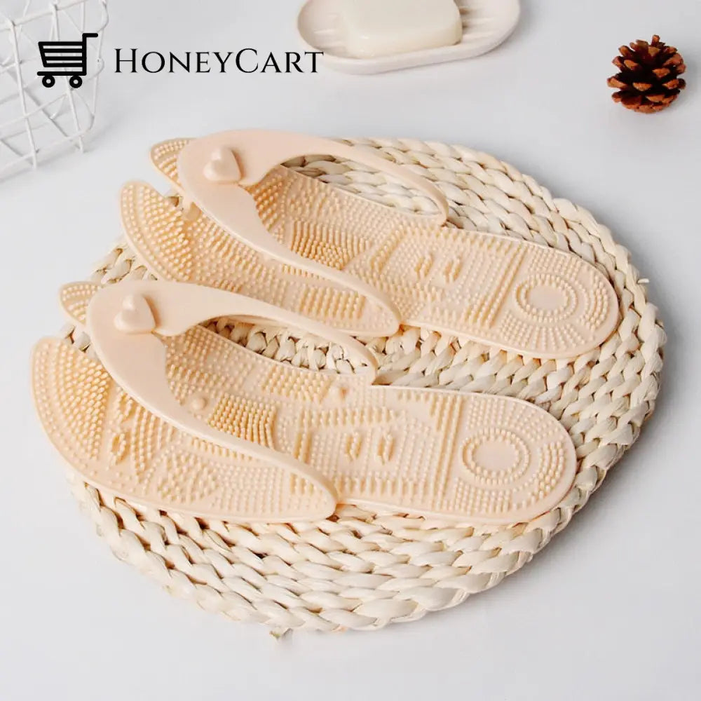 Foldable Ultra Thin Travel Massage Slipper Slippers