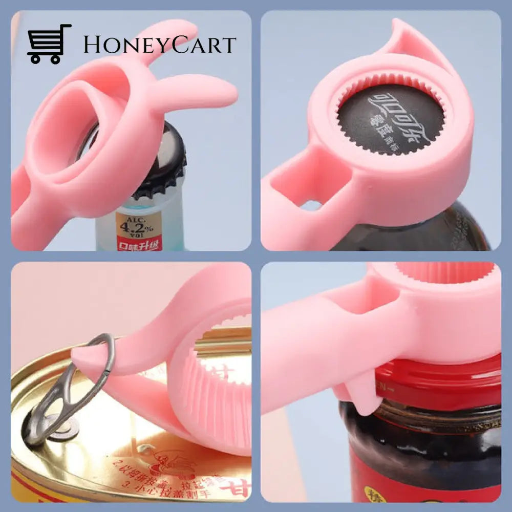 Four-In-One Can Opener Plastic