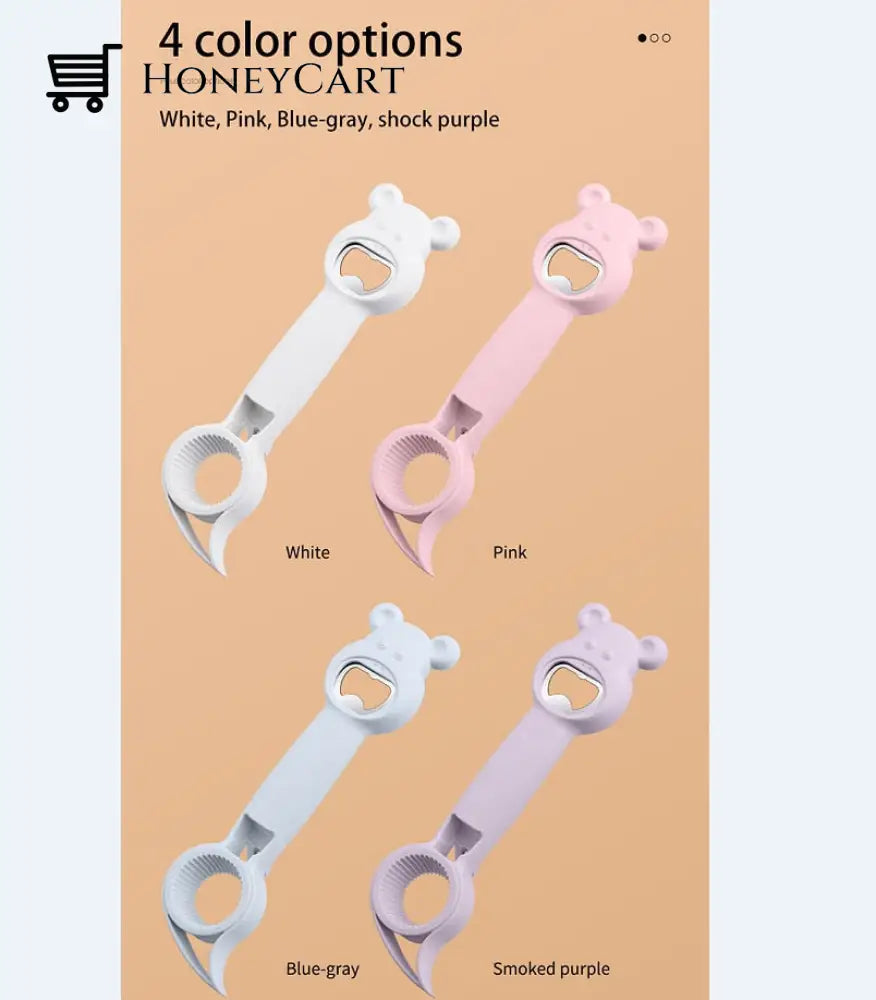 Four-In-One Can Opener Plastic