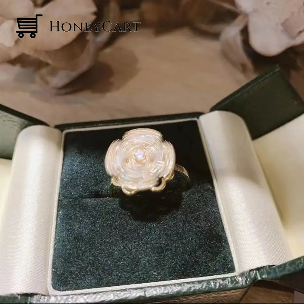Four-Leaf Clover Rotating Ring