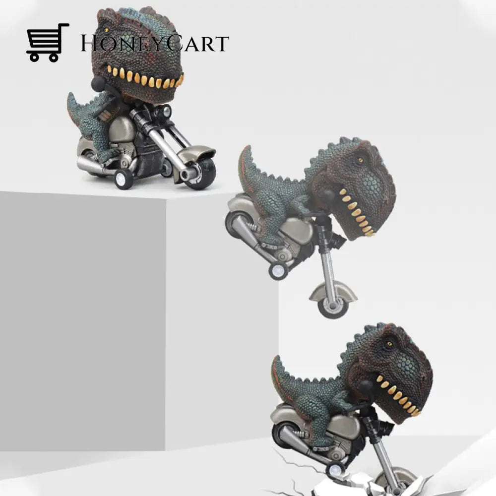 Friction-Powered Animal Motorcycle Toys