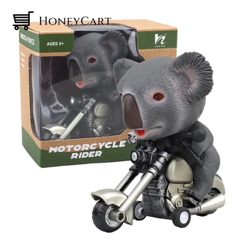 Friction-Powered Animal Motorcycle Toys Koala
