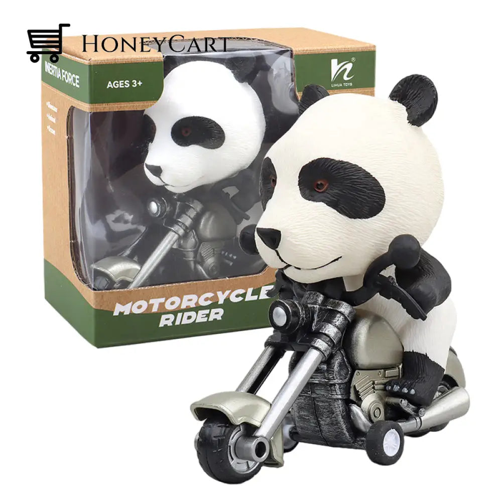 Friction-Powered Animal Motorcycle Toys Panda