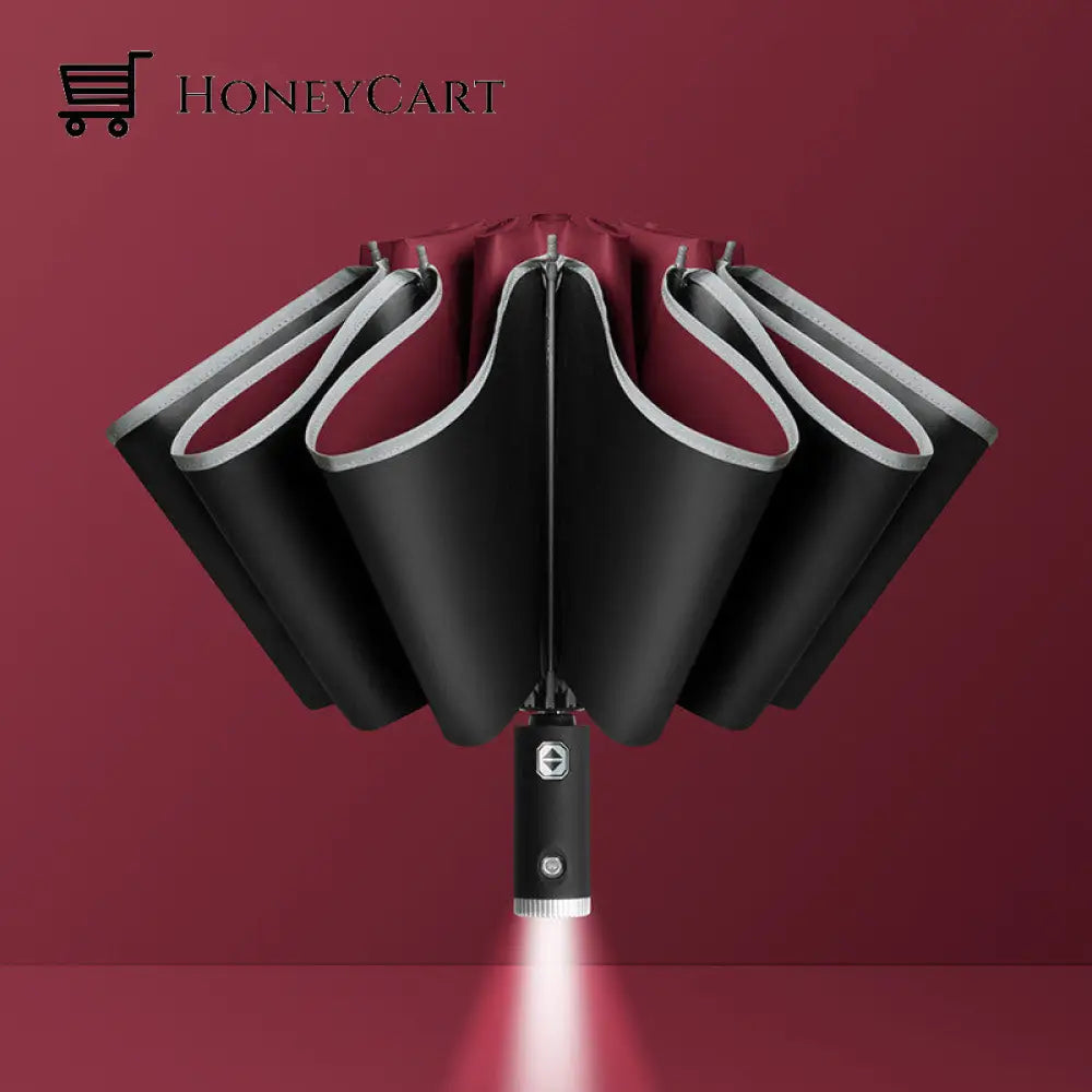 Fully Automatic Folding Inverted Umbrella Outdoor Cj