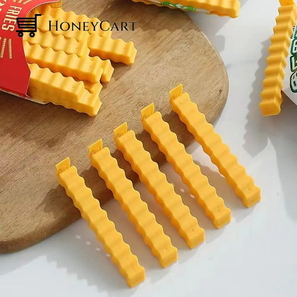 Funny Magnetic French Fries Food Clips