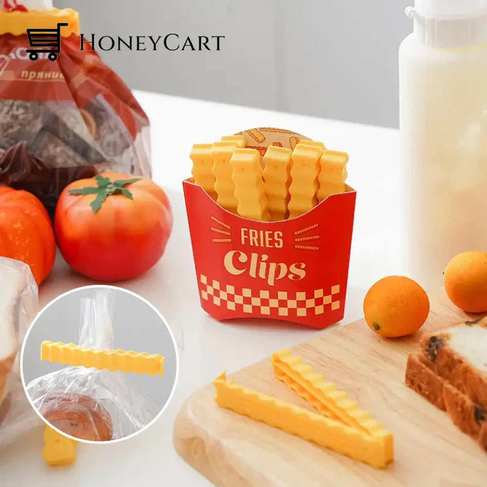 Funny Magnetic French Fries Food Clips