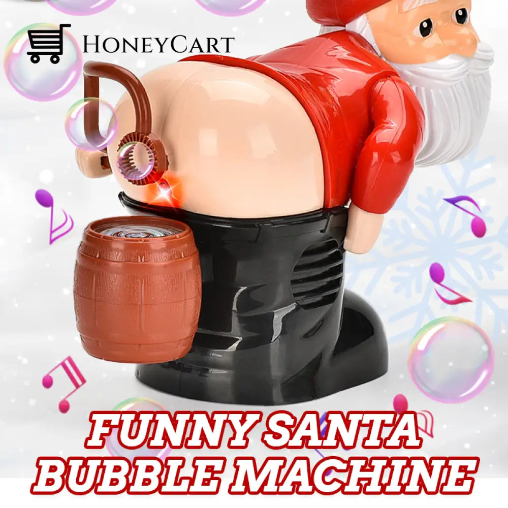 Funny Santa Bubble Machine Kids & Gift Toys