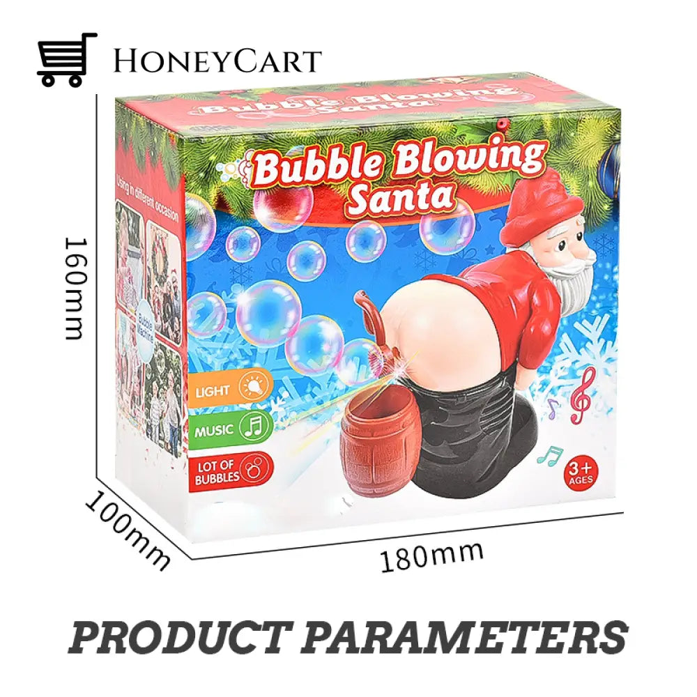 Funny Santa Bubble Machine Kids & Gift Toys