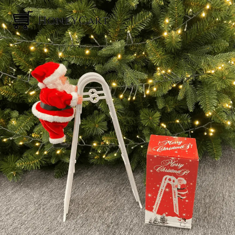 Funny Santa Claus Toy Gift Climb The Stair B / Buy 1