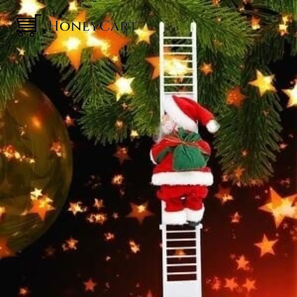 Funny Santa Claus Toy Gift Climb The Stairs A / Buy 1