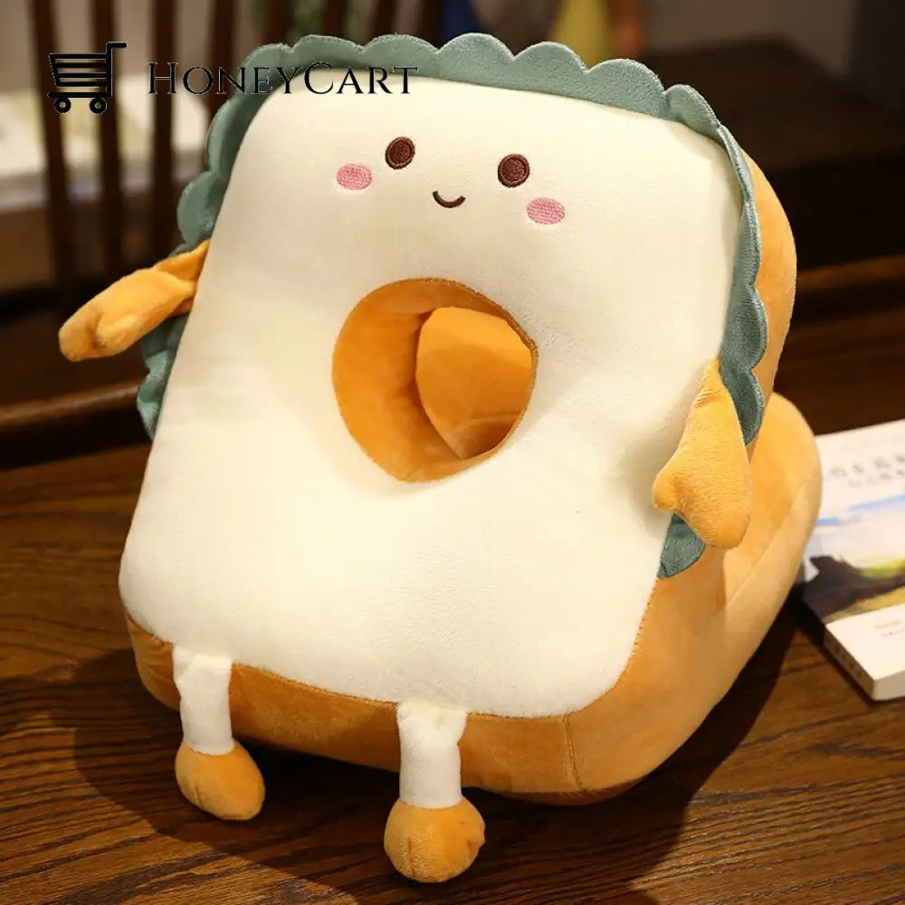 Funny Toast Nap Pillow B Pillows