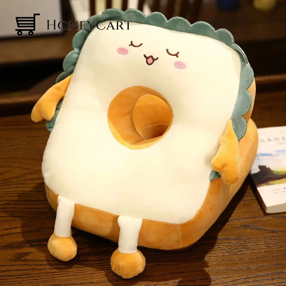 Funny Toast Nap Pillow C Pillows