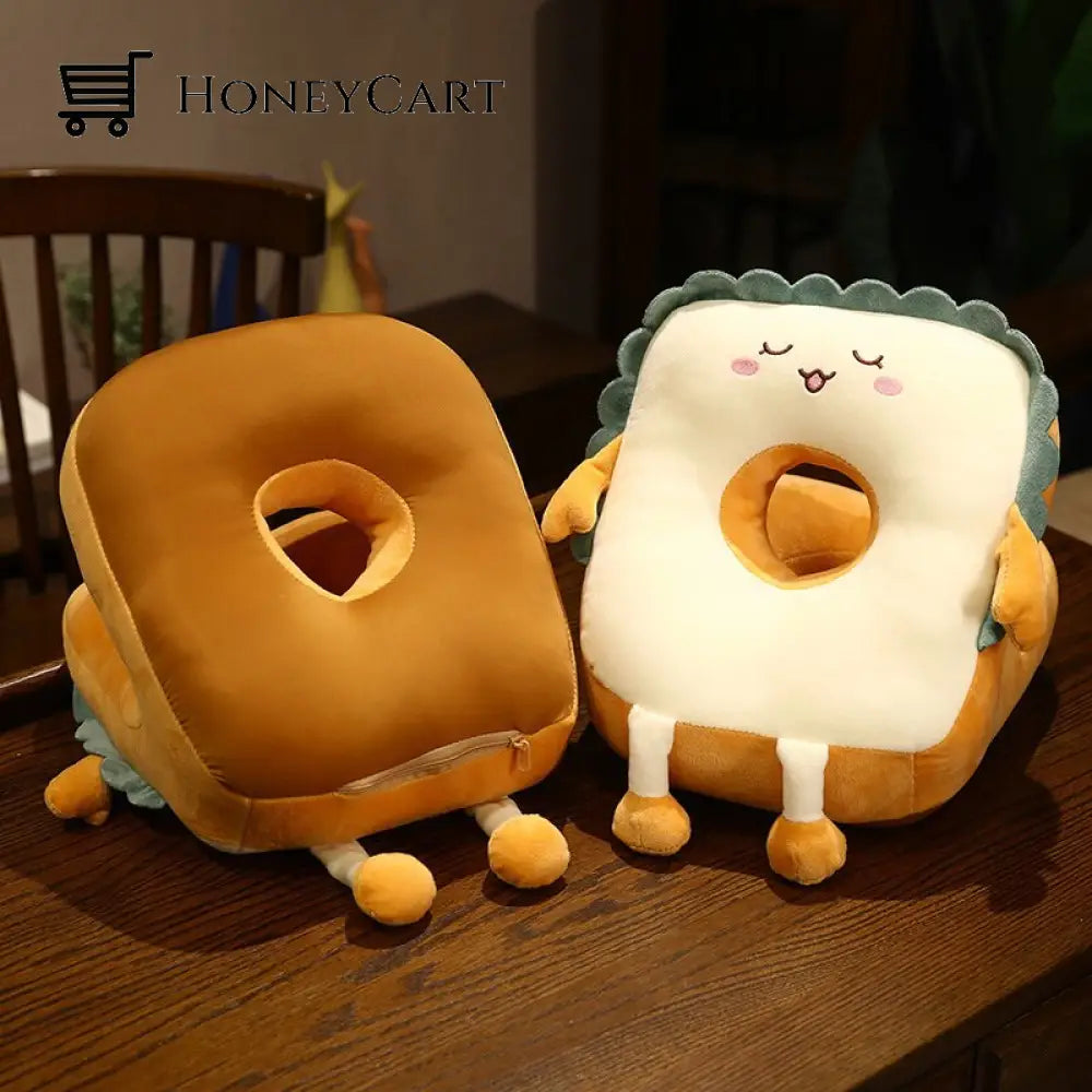 Funny Toast Nap Pillow Pillows