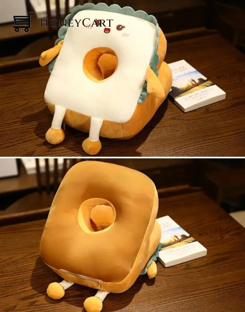 Funny Toast Nap Pillow Pillows