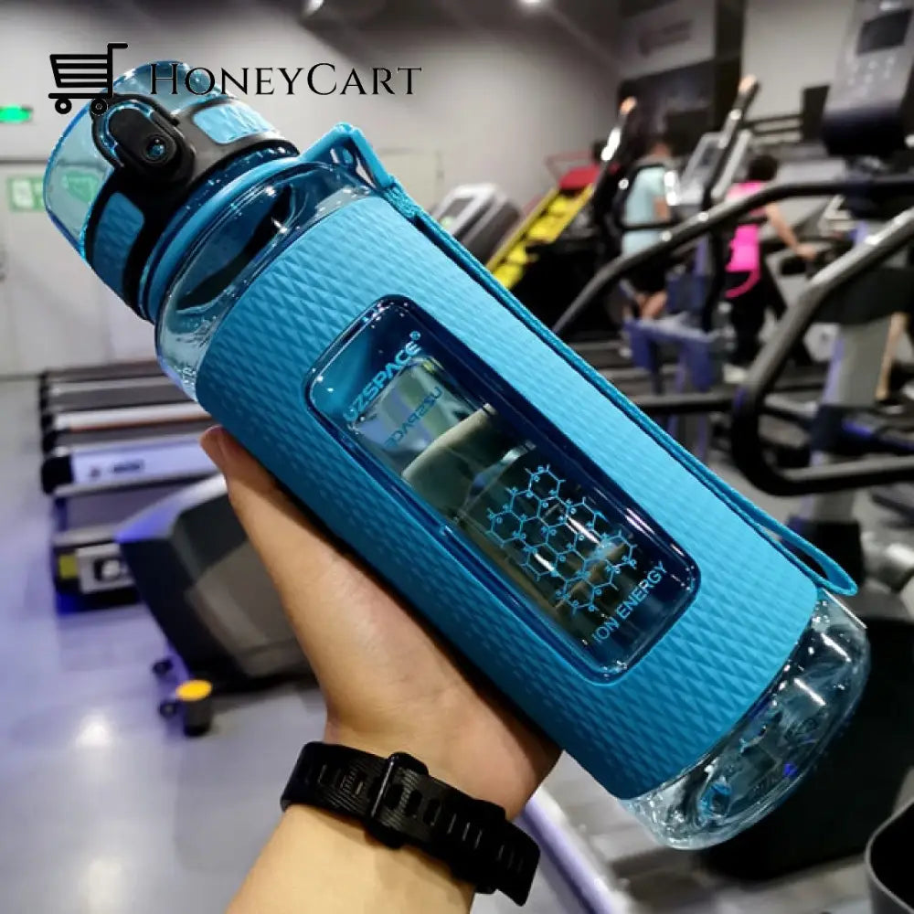 Gym Water Bottle Blue / 900Ml Bottles