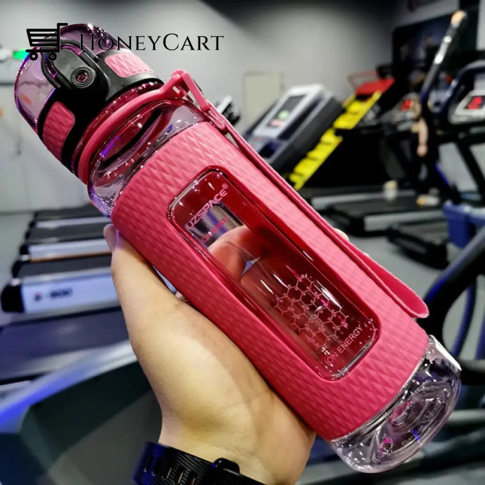 Gym Water Bottle Pink / 450Ml Bottles