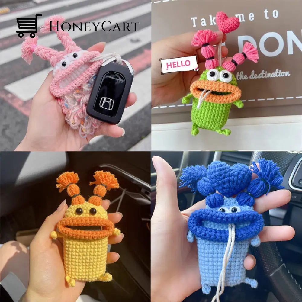 Handmade Crochet Key Case/HolderĀ