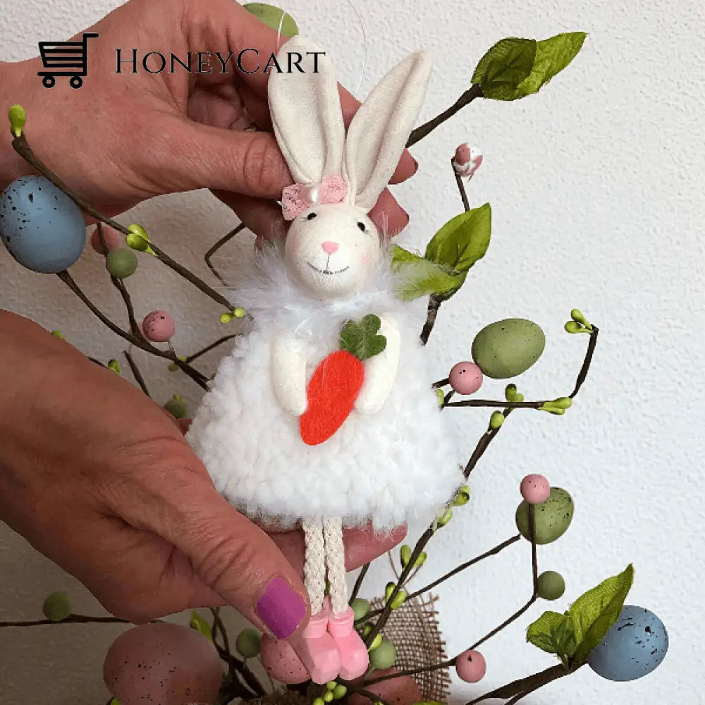 Handmade Easter Bunny Ornaments