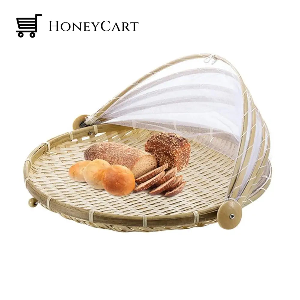 Handwoven Food Serving Basket Home & Garden