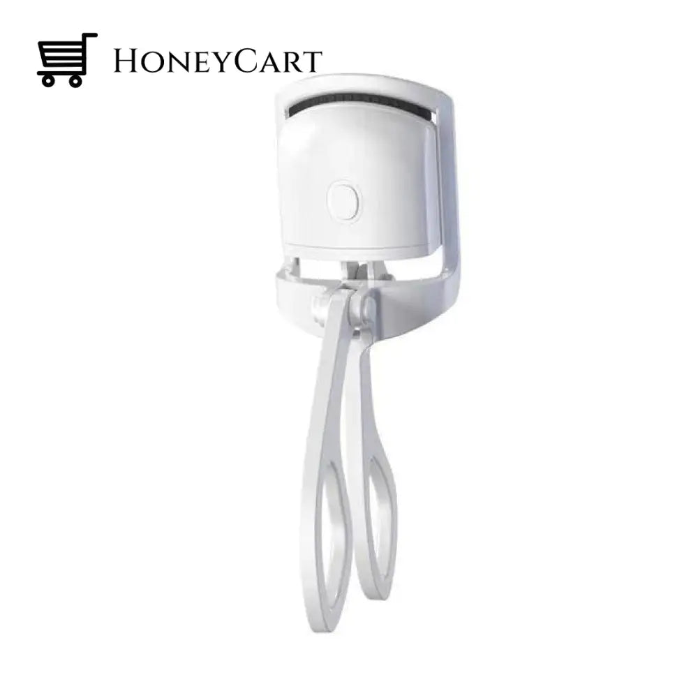 Heated Eyelash Curler Rechargeable Electric Curling 2 Heating Modes Quick Natural Eye Lashes For