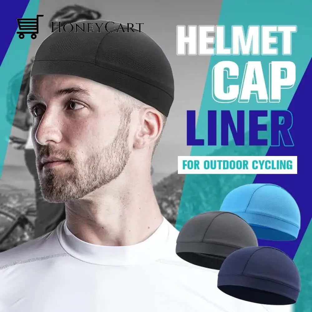 Helmet Liner Cap For Outdoor Cycling Health & Beauty