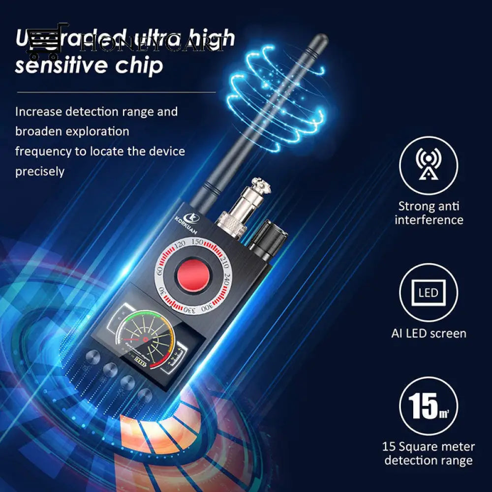 Hidden Camera Detector Gps Tracker Rf Signal & Bug