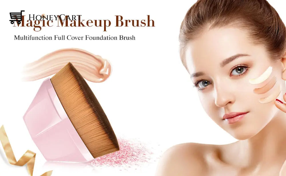 High-Density Seamless Foundation Brush