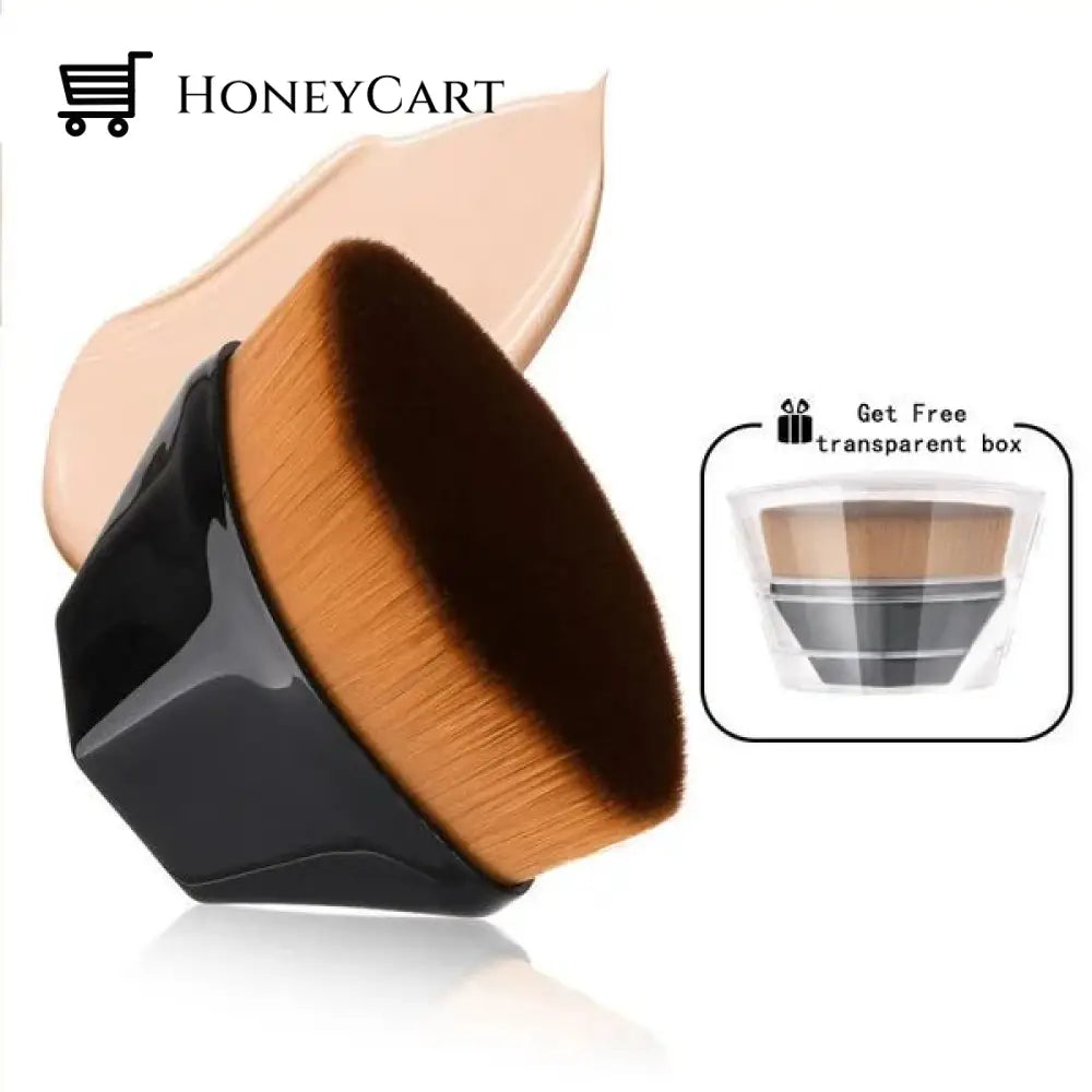 High-Density Seamless Foundation Brush48% Off Black / 1 Pc S(4*5Cm) Health & Beauty