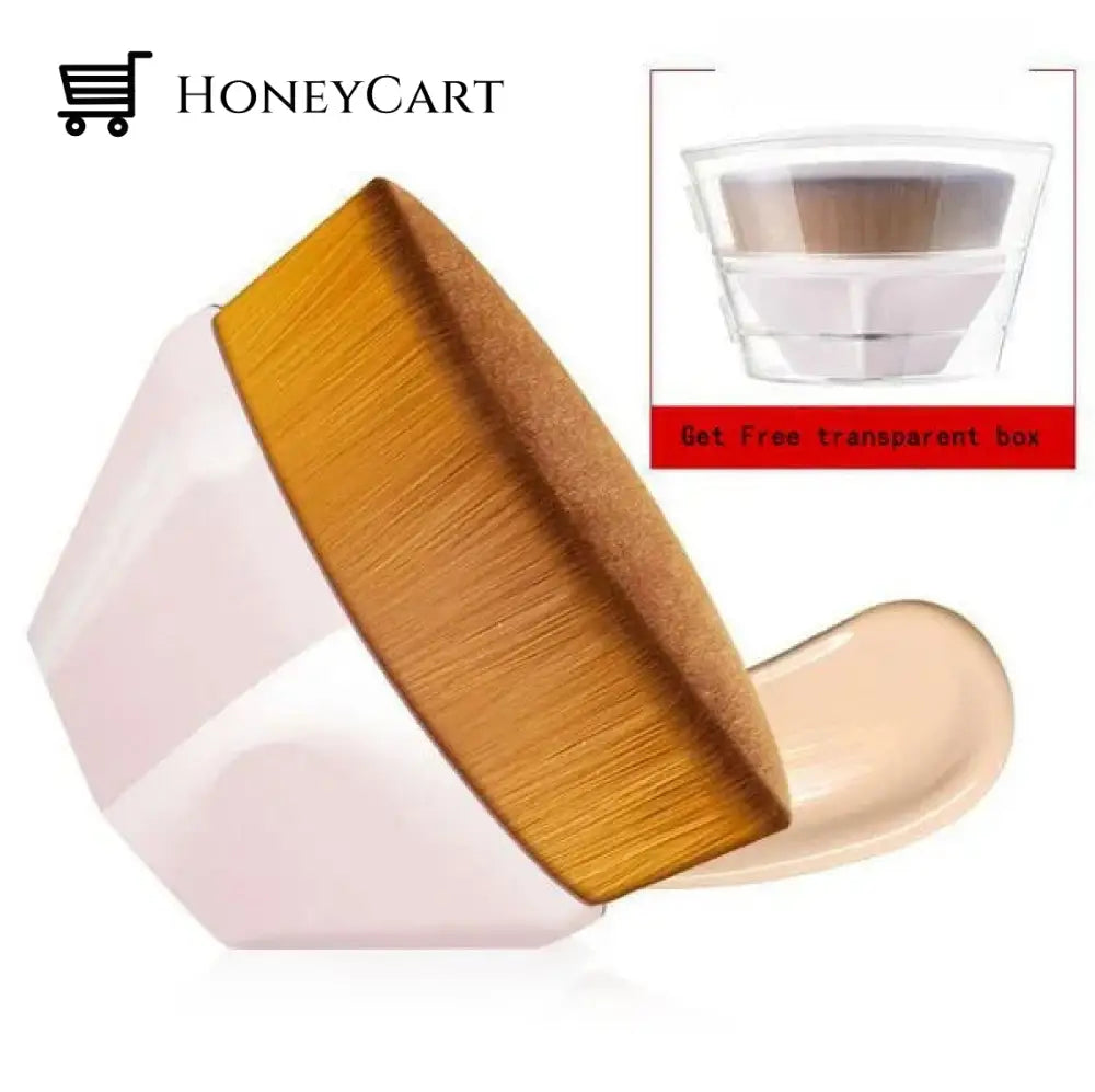 High-Density Seamless Foundation Brush48% Off Pink / 1 Pc L(4.2*6Cm) Health & Beauty