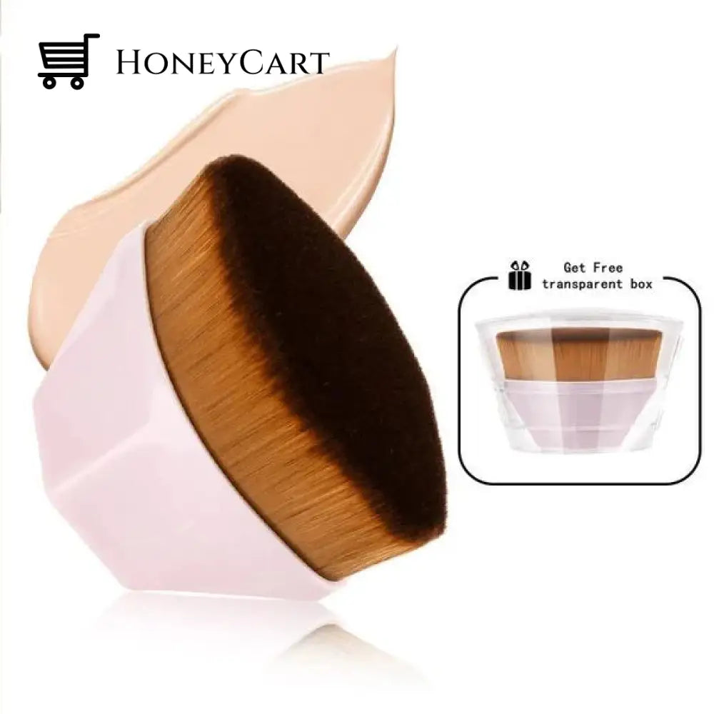 High-Density Seamless Foundation Brush48% Off Pink / 1 Pc S(4*5Cm) Health & Beauty