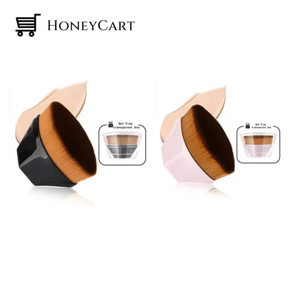 High-Density Seamless Foundation Brush48% Off Pink + Black / 1 Pc S(4*5Cm) Health & Beauty