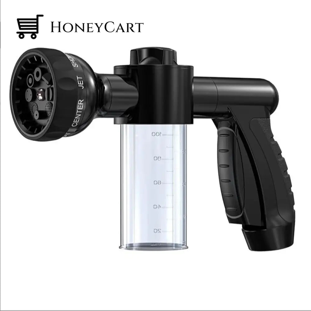 High-Pressure Dog / Pets Shower Gun Black