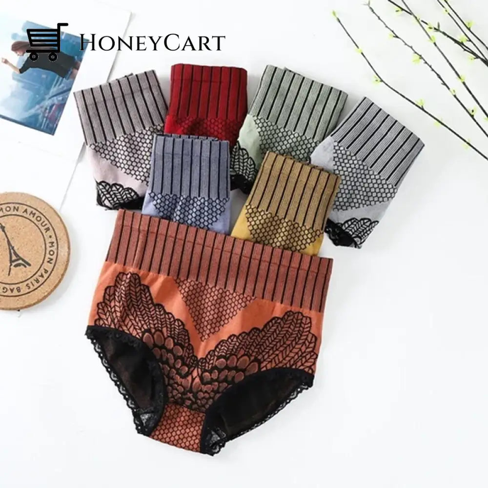 High-Waist Cotton Panties For Women