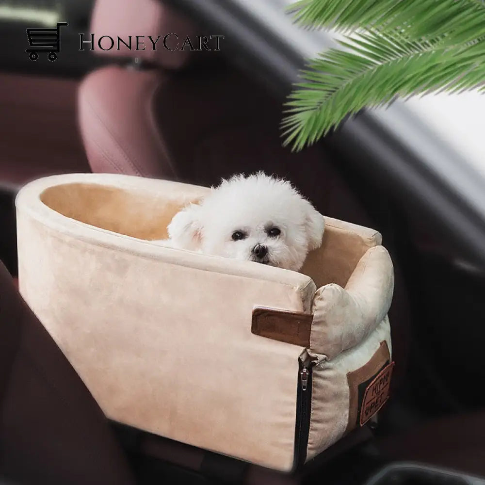 Hipi Pet Portable Carrier Protector Beige / 42X20X22Cm