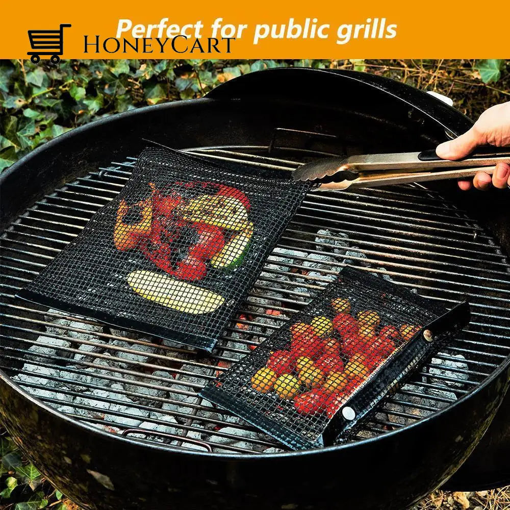 Hirundo Non-Sticky Mesh Grilling Bag